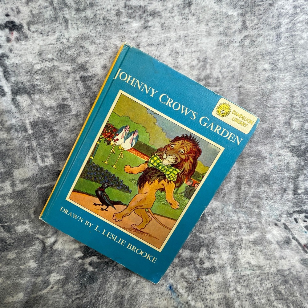 Vtg Dandelion Library Andersen's Fairy Tales Johnny Crow's Garden‎ Hardcover